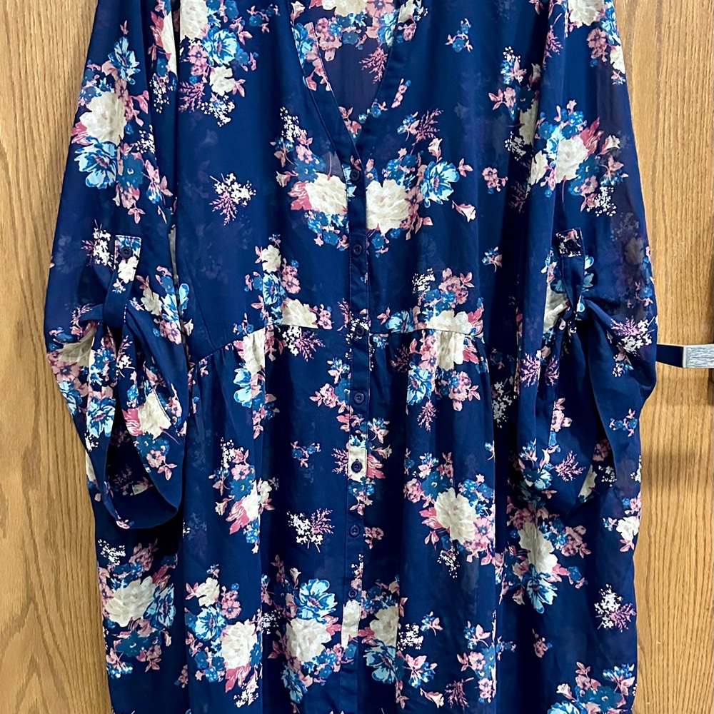 Torrid Floral Print Tunic
